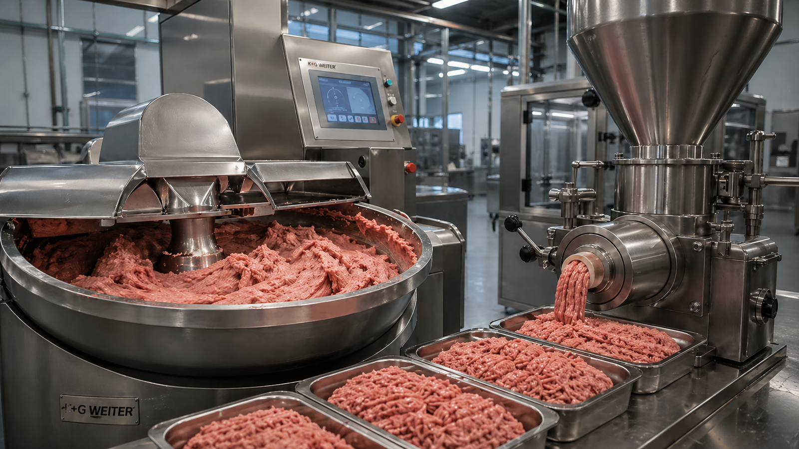 Industrial Ground Meat